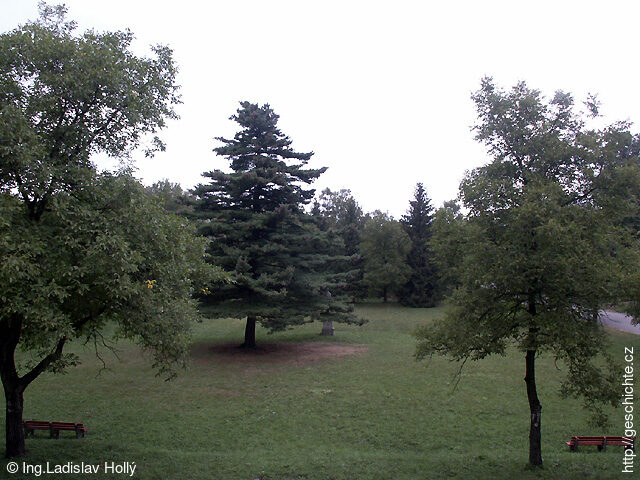 Zámecký park zámku, Bystřice pod Hostýnem